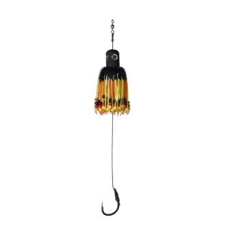   MADCAT A-static Adj. CT 10/0 S S fekete 33 cm 150 g harcsázó vertikális csali