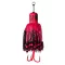 MADCAT A-static CT 2/0 S UV S fluo rózsaszín UV 16 cm 100 g harcsázó vertikális csali