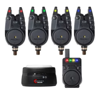   Prologic C-Series 2+1 piros/zöld lámpával elektromos kapásjelző szett