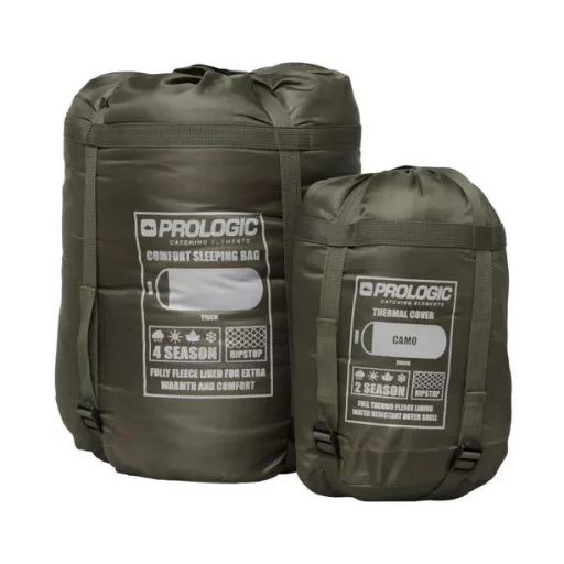 Prologic Element Comfort hálózsák és Thermal Camo takaró