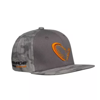 Savage Gear Flex Fit terepmintás-szürke UNI baseball sapka