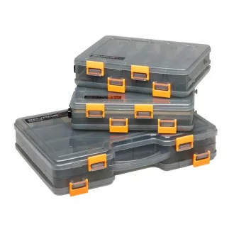Savage Gear LUREBOX 2 SIDED SMOKE nagy műcsalis doboz