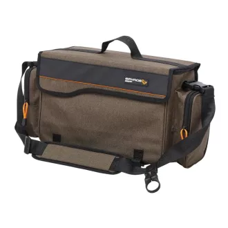   Savage Gear SPC Shoulder 2 dobozzal pergetőtáska 16 × 40 × 22 cm
