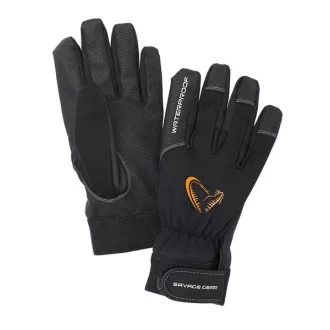 Savage Gear All Weather fekete kesztyű L