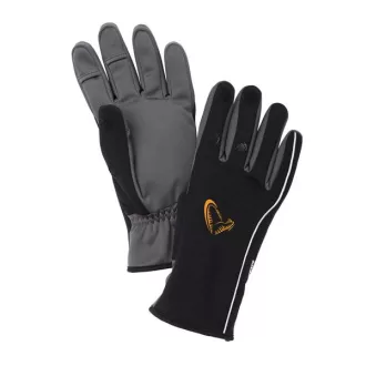 Savage Gear Softshell Winter fekete kesztyű L