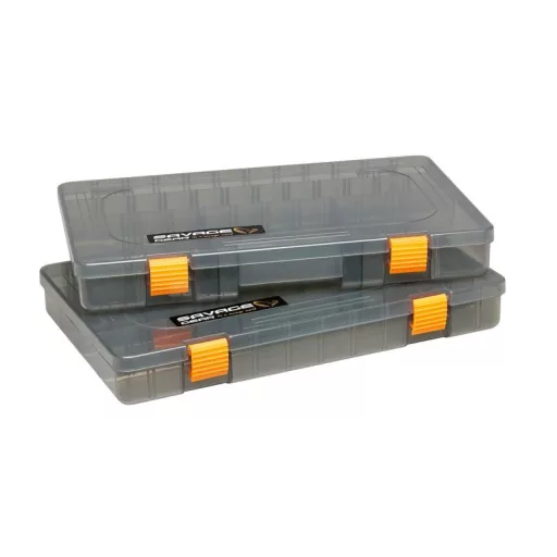 Savage Gear Lurebox 5D Smoke 27,5 × 18 × 4,5 cm műcsalis doboz
