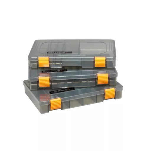 Savage Gear Lurebox 6D Smoke 36 × 22,5 × 5 cm műcsalis doboz