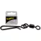 Black Cat Uni Clip 30 kg fekete dull harcsázó forgókapocs 5 db/csomag