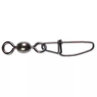   Black Cat S: 4/0 l: 65 mm Heavy Duty Cross Lock 100 kg harcsázó forgókapocs 3 db/csomag
