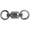 Black Cat L: 25 mm X-Strong csapágyas 125 kg fekete nikkel harcsázó forgó 3 db/csomag