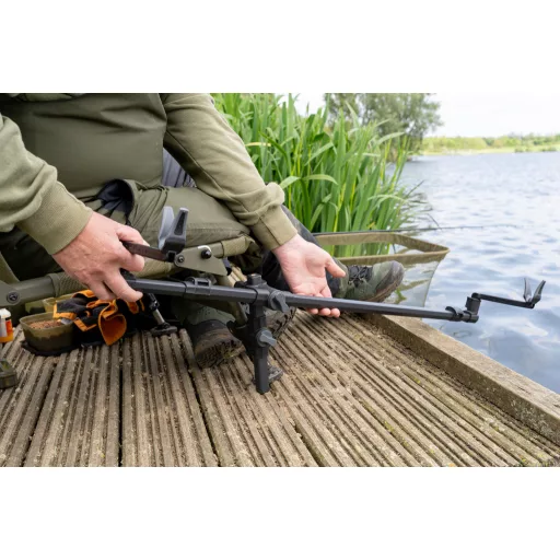 Korum XS Rod Support teleszkópos bottartó kar két fejjel
