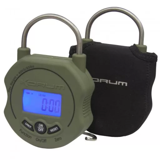 Korum Scales With Neoprene Carry Case horgászmérleg