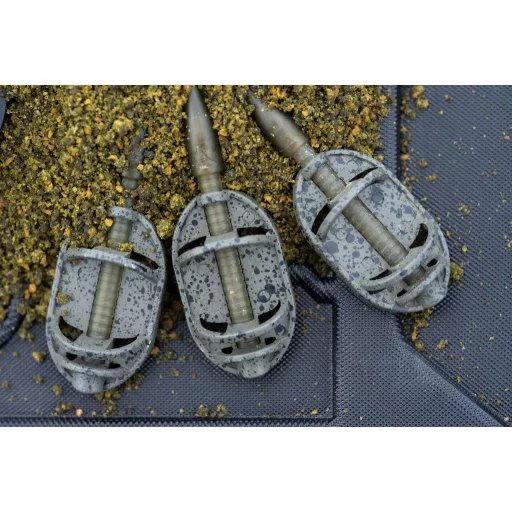 Preston ICS In-Line Dura Flat M method feeder kosár 45 g