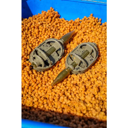 Preston ICS In-Line Dura Flat L method feeder kosár 60 g