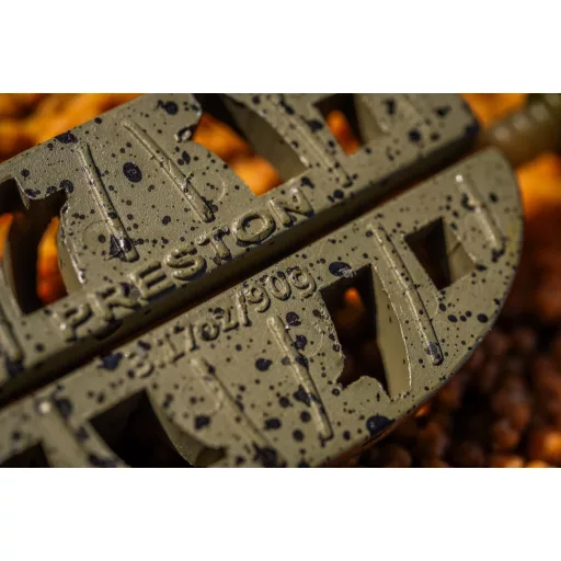 Preston ICS In-Line Dura Flat XL method feeder kosár 90 g
