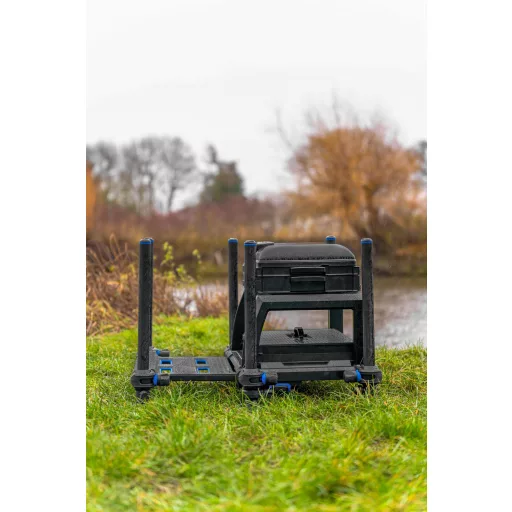 Preston Absolute 5 g Station Black Edition fekete versenyláda
