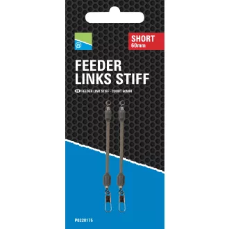 Preston feeder Links Stiff Short 60 mm feeder link