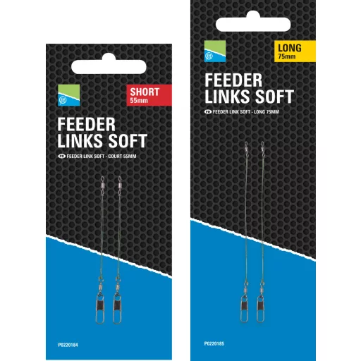 Preston feeder Links Soft Long 75 mm feeder link