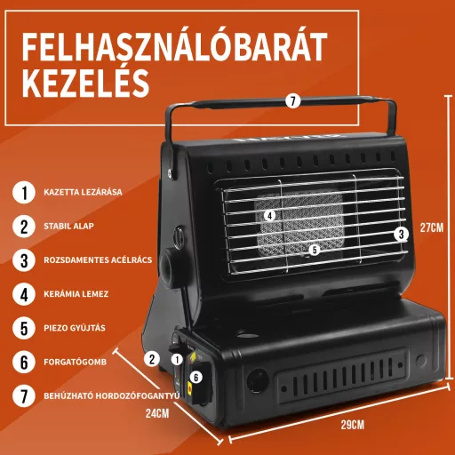 Nevis Sátor fűtés 1300 W