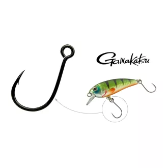   Gamakatsu LS-3423F 8-as fekete szakállas ragadozóhalas horog 8 db/csomag