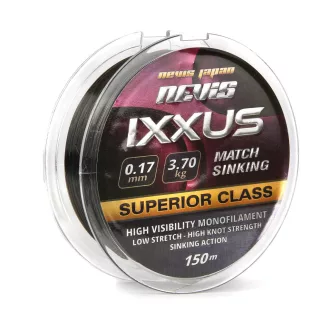 Nevis Ixxus Match 0,17 mm 150 m fekete monofil főzsinór