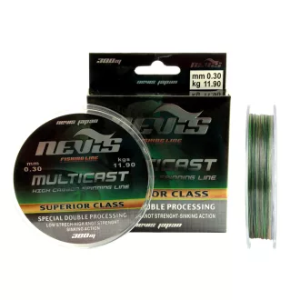   Nevis Multicast 0,25 mm 300 m többszínű monofil főzsinór