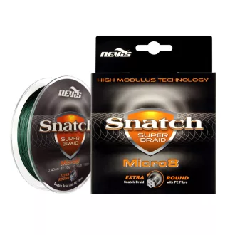 Nevis Snatch Micro 8 0,18 mm 100 m zöld fonott főzsinór
