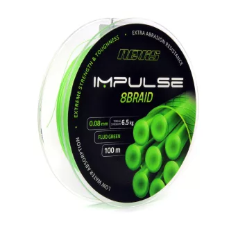   Nevis Impulse 8Braid 0,18 mm 100 m fluo zöld fonott főzsinór