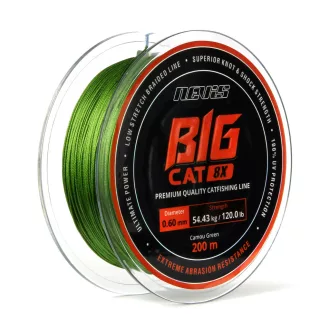 Nevis Big Cat 0,60 mm 200 m zöld fonott főzsinór