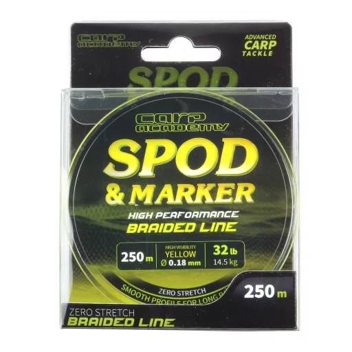Carp Academy Spod & Marker Braid 0,18 mm 250 m fonott főzsinór