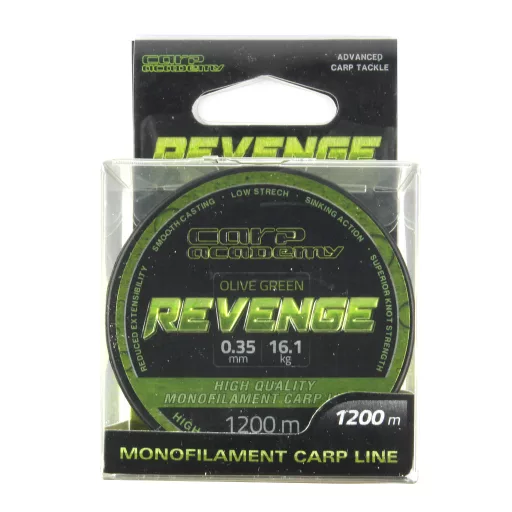 Carp Academy Revenge 0,28 mm 1200 m zöld monofil főzsinór