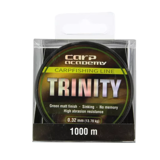 Carp Academy Trinity 0,32 mm 1000 m zöld monofil főzsinór