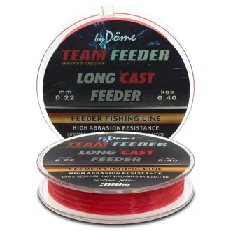   By Döme Team Feeder Long Cast 0,20 mm 300 m piros monofil főzsinór