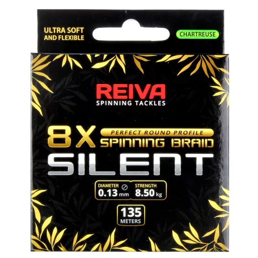 Reiva Silent 0,17 mm 135 m fluo zöld fonott főzsinór