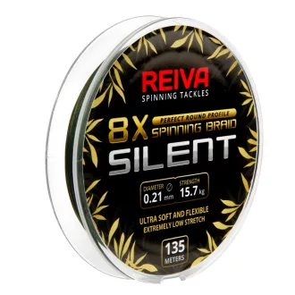   Reiva Silent 0,15 mm 135 m terepmintás / zöld fonott főzsinór