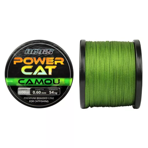 Nevis Powercat 0,50 mm 600 m terepmintás fonott főzsinór