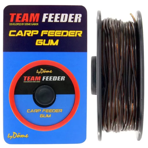 By Döme Carp feeder gum 0,6 mm 10 m barna erőgumi