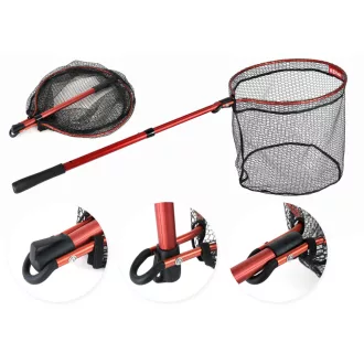  Reiva Predátor 135 cm 50 × 45 cm 15 × 7 mm gumírozott rablóhalas merítő