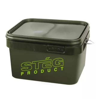 Stég 5 l 20 × 25 × 14,5 cm zöld vödör