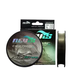 Nevis Carp Feeder 0,12 mm 350 m zöld monofil főzsinór