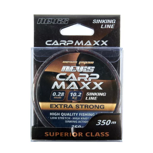 Nevis Carp Maxx 0,30 mm 350 m barna monofil főzsinór