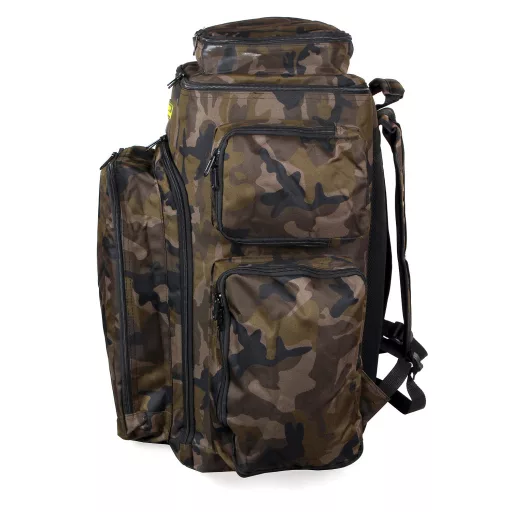Carp Academy terepszínű XL párnázott hátizsák 60 × 55 × 34 cm