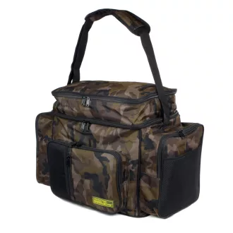   Carp Academy terepszínű Compact párnázott szerelékes táska 55 × 40 × 30 cm