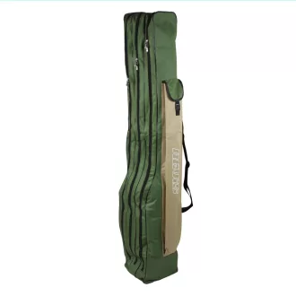 Nevis zöld párnázott botzsák 145 cm 3 rekeszes