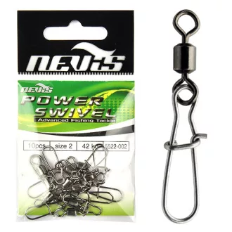 Nevis Hengeres kapoccsal 4-es forgókapocs 10 db/csomag