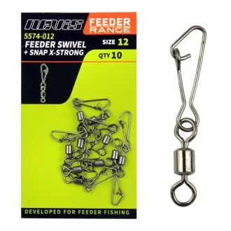 Nevis feeder 14-es forgókapocs 10 db/csomag