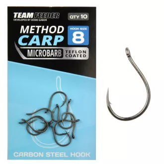   By Döme method Carp 12-es füles szakállas horog 10 db/csomag