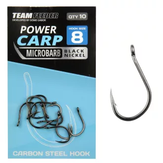   By Döme Power Carp 10-es füles szakállas horog 10 db/csomag