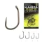 Carp Academy Karma RX Carp BB 6-os fekete - teflon bojlis szakáll nélküli horog 10 db/csomag