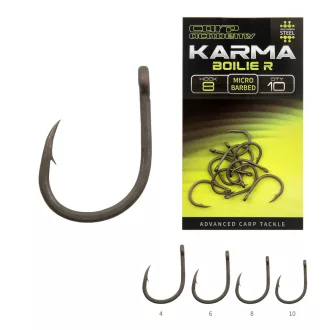   Carp Academy Karma Boilie R 4-es teflon bojlis szakállas horog 10 db/csomag
